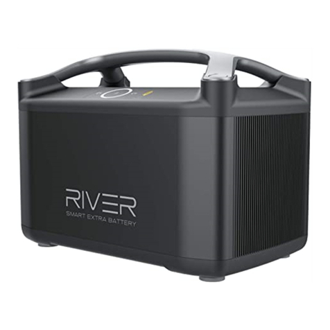 EcoFlow RIVER 600 PRO Extra Battery User manual