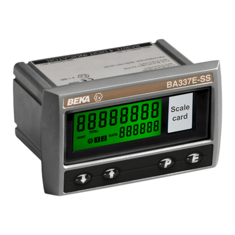 BEKA BA337E-SS User manual