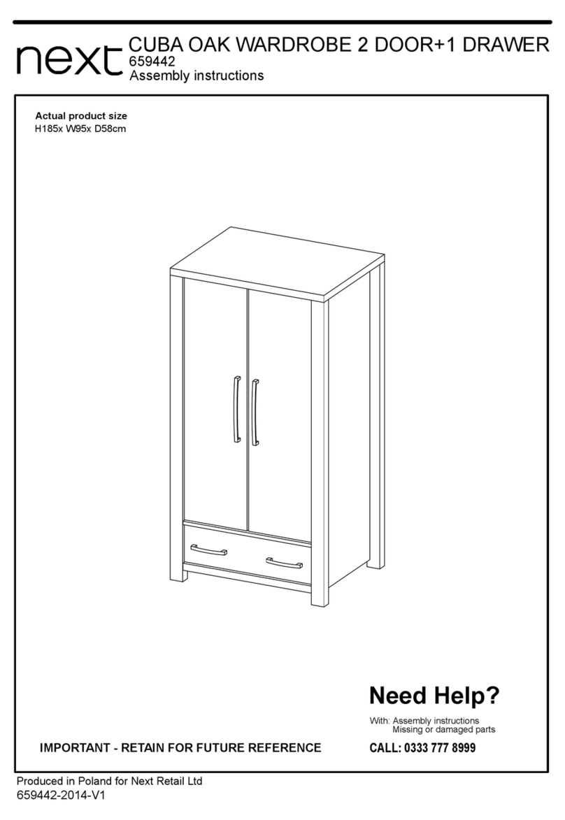 Next CUBA 659442 User manual