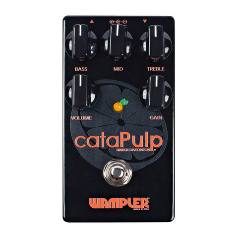 Wampler cataPulp User manual