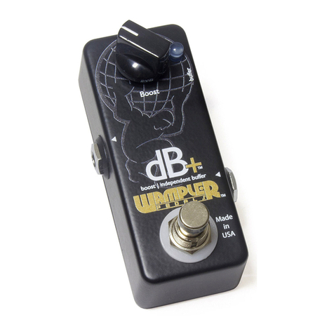 Wampler decibel+ User manual