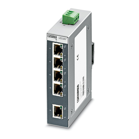Phoenix Contact FL SWITCH SMCS 8TX Quick start guide