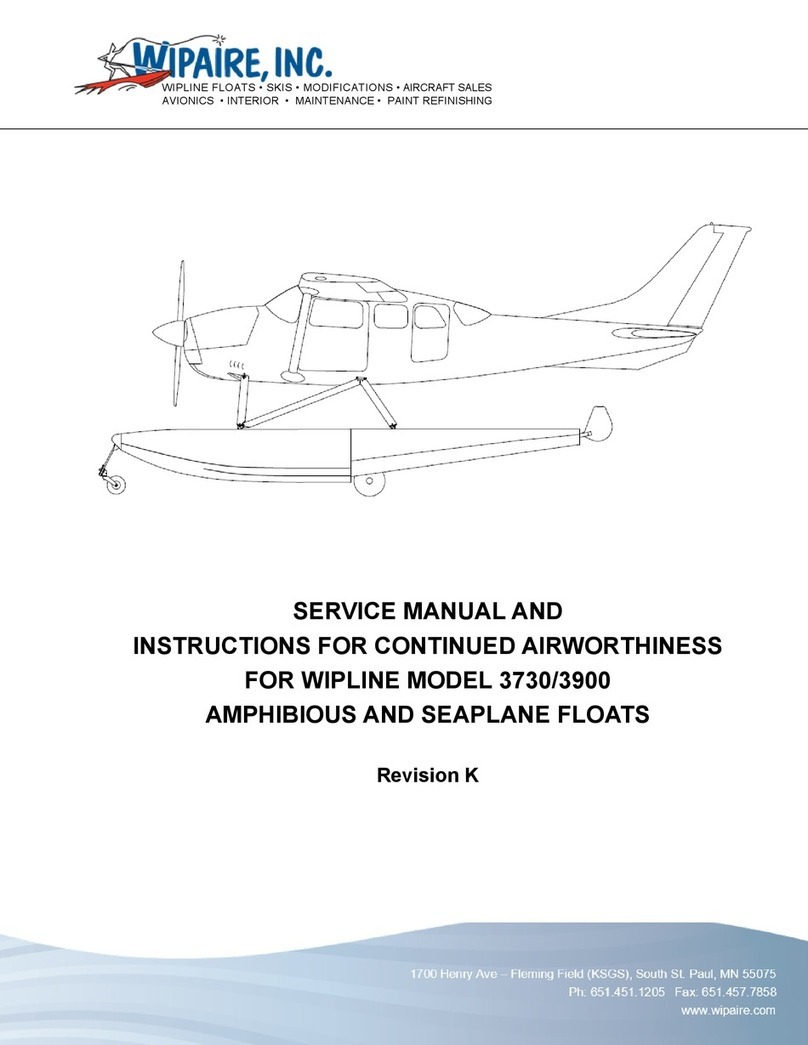 Wipaire Wipline 3730 Service manual and instructions