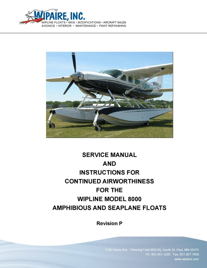 Wipaire WIPLINE 8000 Service manual and instructions