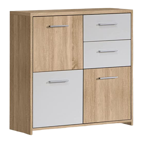CONFORAMA SANDY 77 2S 3D 214691 Installation guide