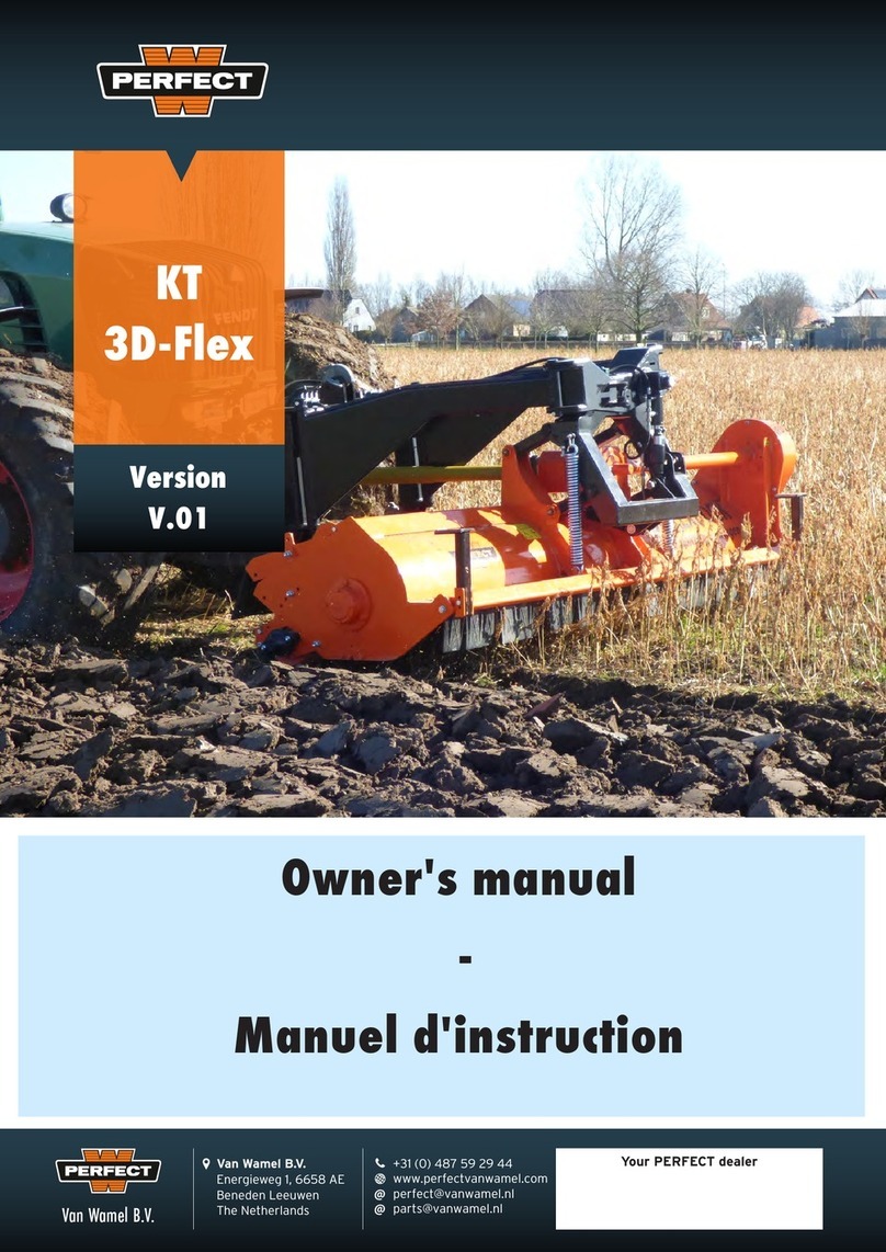 VAN WAMEL Perfect KT 3D-Flex instruction manual