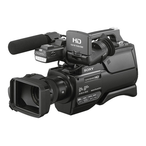 Sony HXR-MC2500 User manual