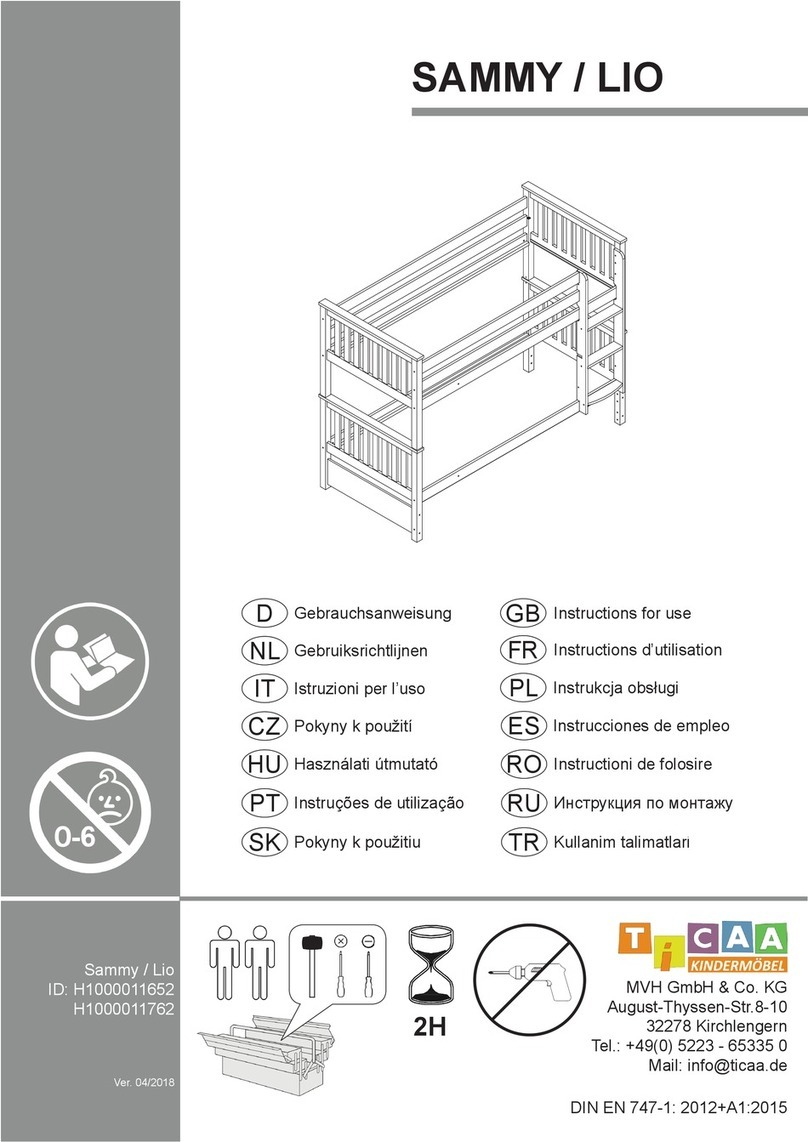 Ticaa Sammy H1000011652 Instructions for use