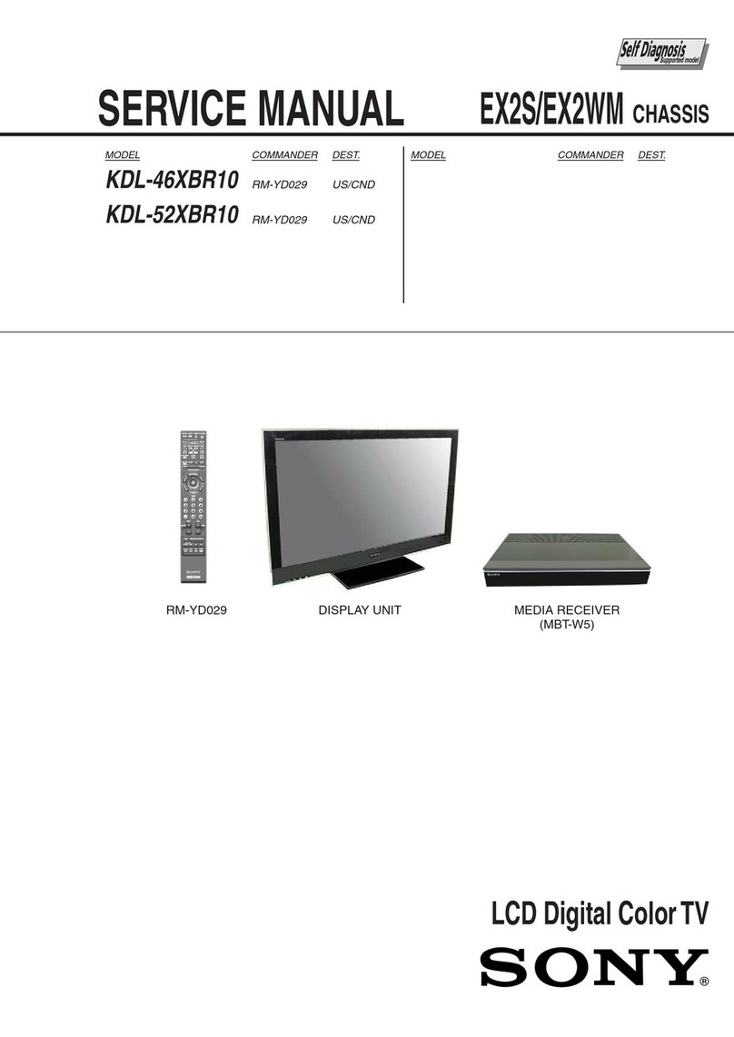 Sony KDL-46XBR10 - BRAVIA XBR - 46" LCD TV User manual