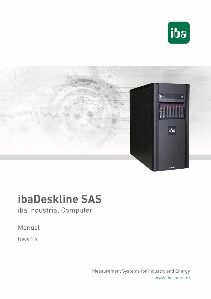 IBA ibaDeskline SAS User manual