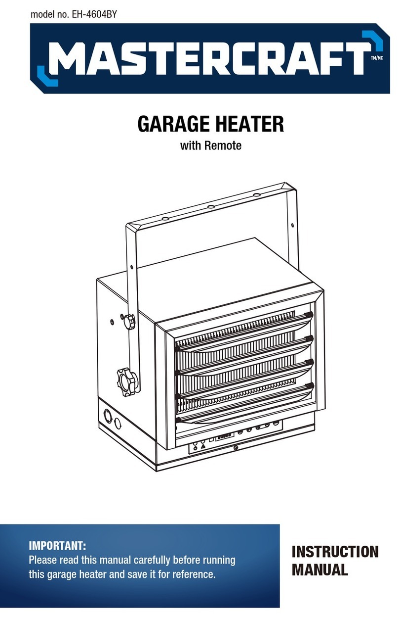MasterCraft EH-4604BY User manual