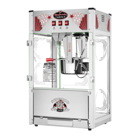 DTX SUPERIOR Majestic POPPER owner's manual