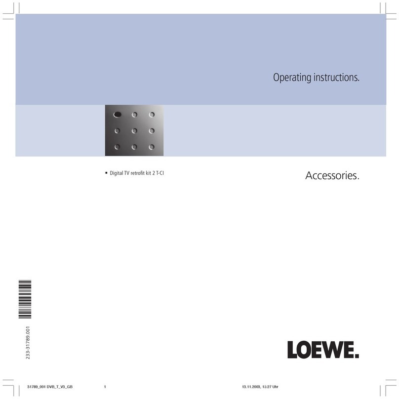 Loewe 2 T-CI User manual