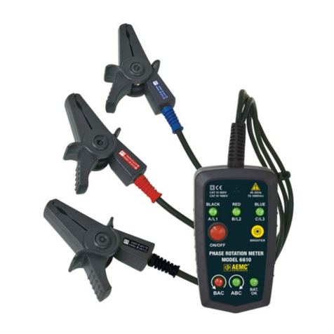 Chauvin Arnoux AEMC Simple Logger SL Series Service manual
