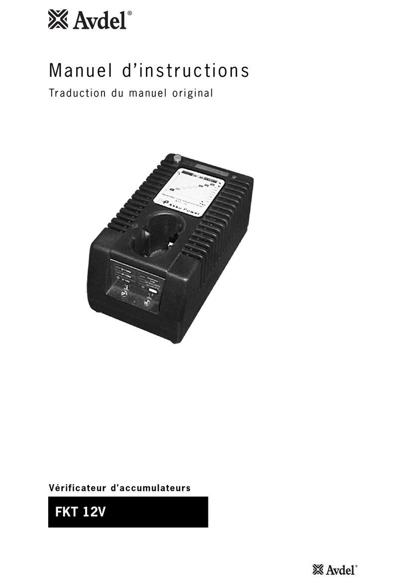 Avdel FKT 12V instruction manual