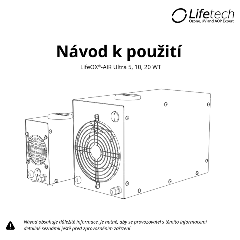 Lifetech LifeOX-AIR Ultra 5 WT user manual