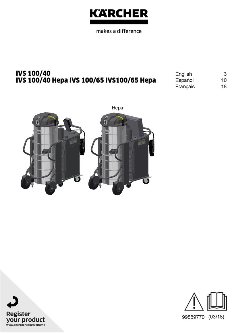 Kärcher IVS 100/40 manual