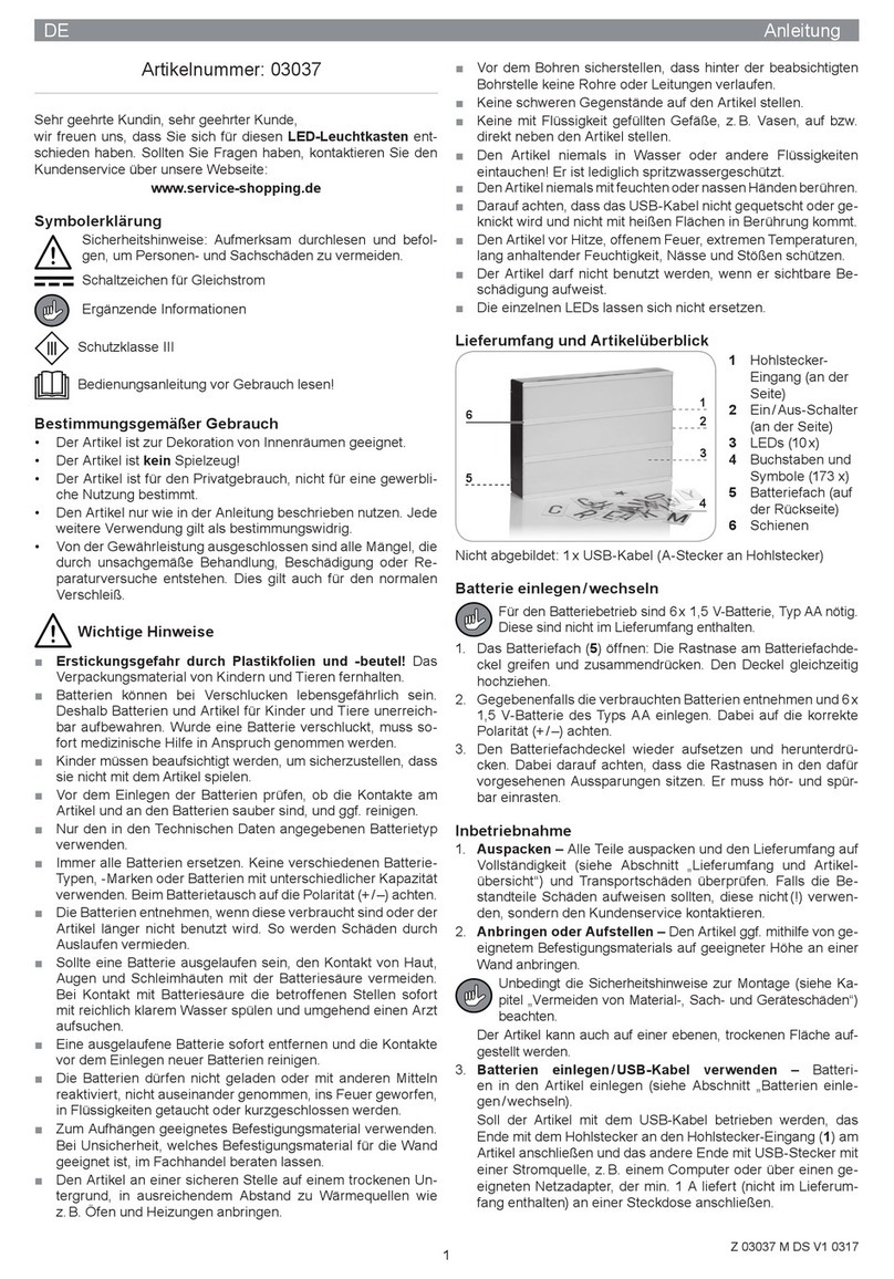 easymaxx I2012 instructions