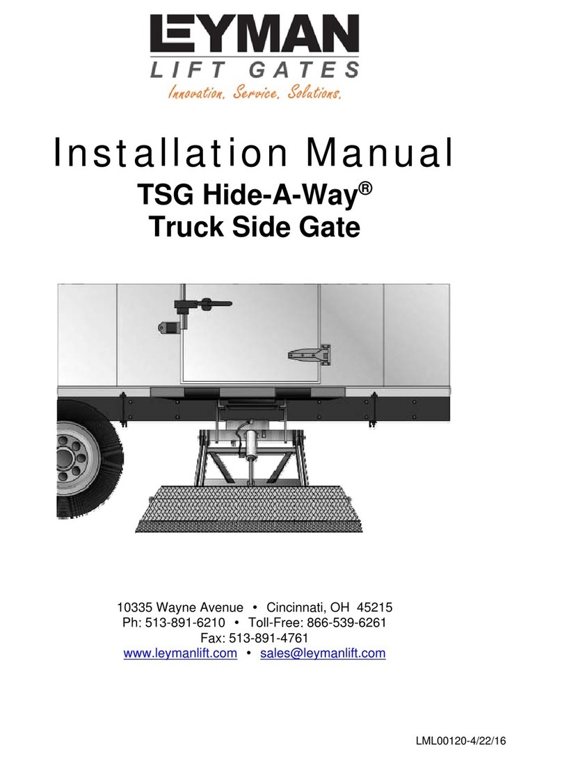 Leyman TSG Hide-A-Way User manual