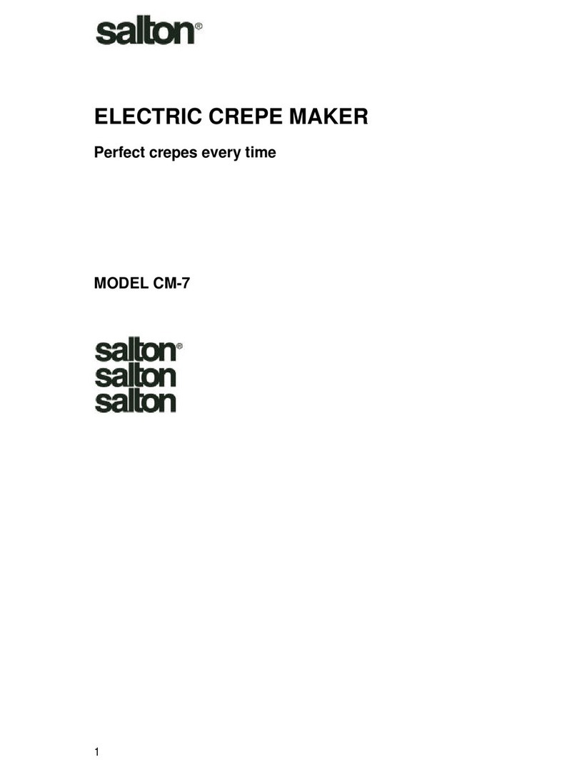 Salton CM-7 manual