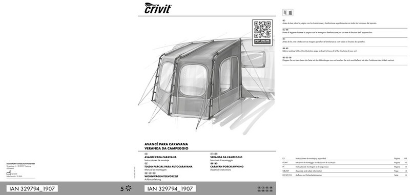 Crivit 329794 1907 Assembly instructions