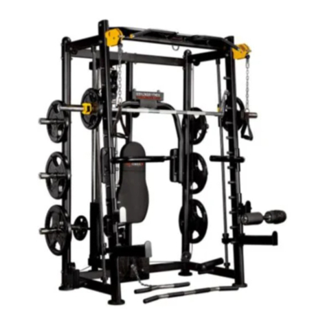 Progression Fitness X-plode BK-3000F User manual