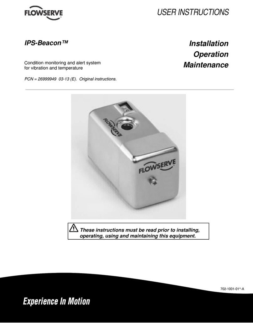 Flowserve IPS-Beacon VB-105 Installation operation & maintenance