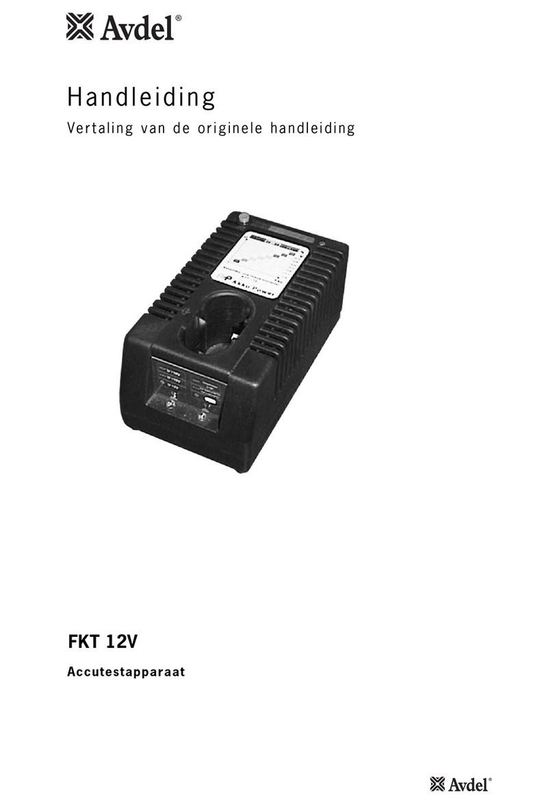Avdel FKT 12V instruction manual