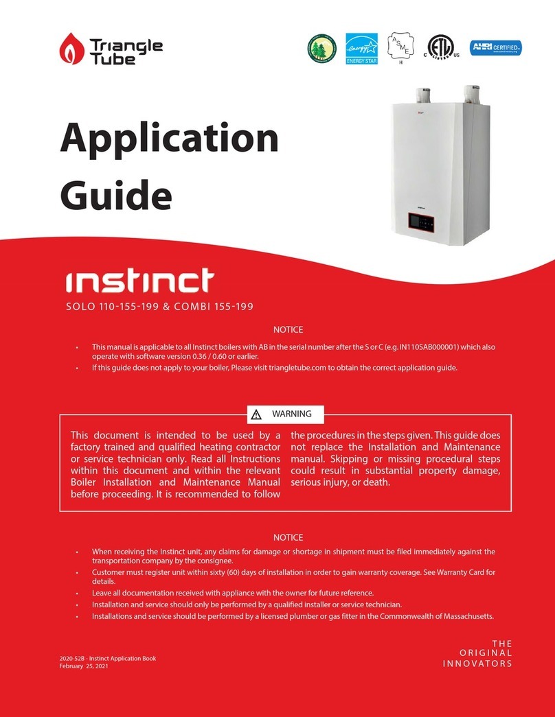 TriangleTube instinct SOLO 110 User guide TriangleTube instinct SOLO 110 User guide