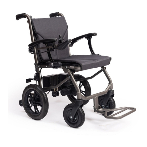 eFOLDi Powerchair User manual
