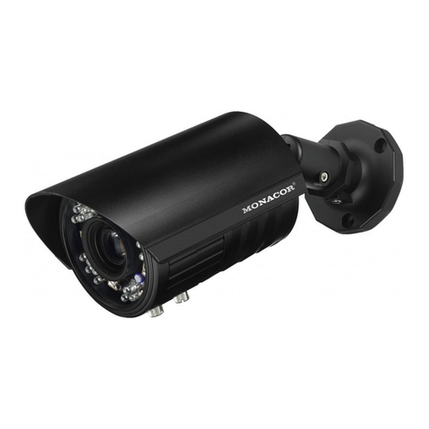 Monacor security TVCCD-189HCOL manual