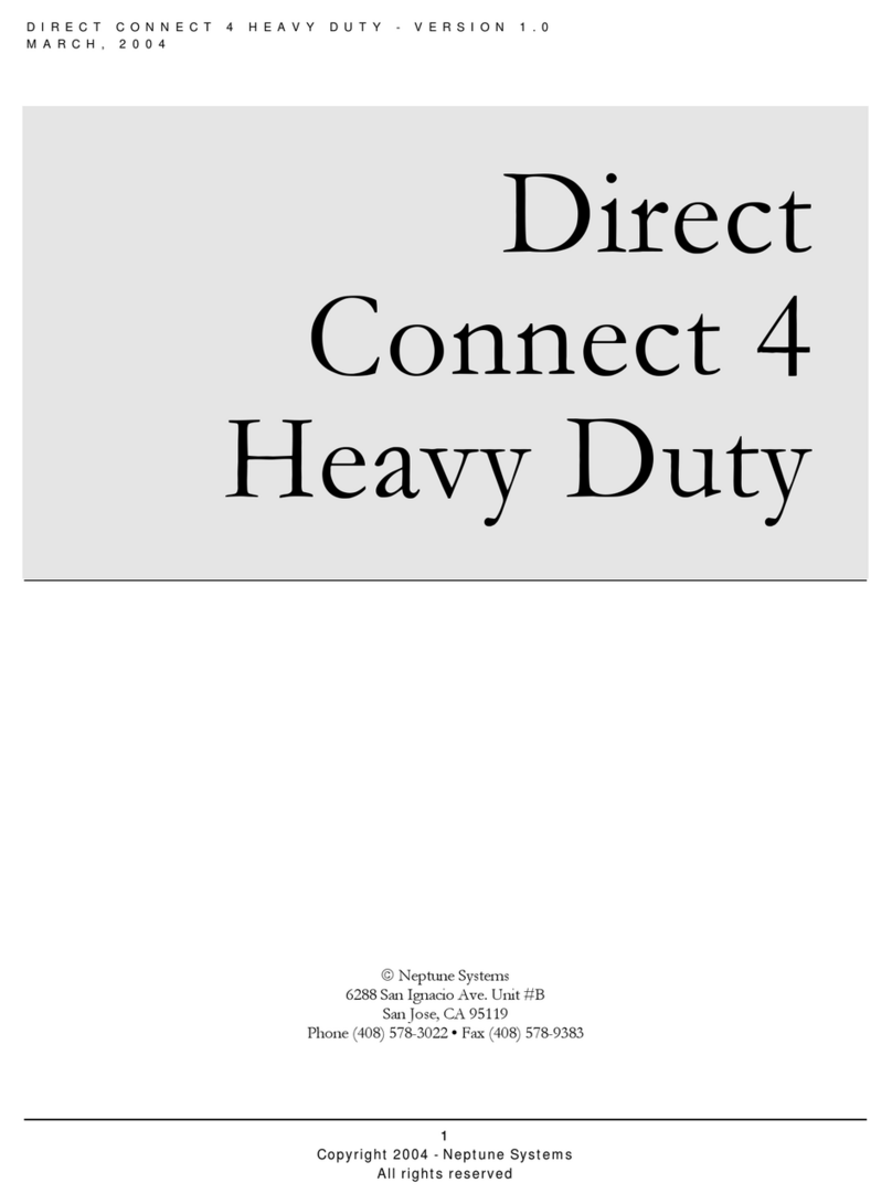 Neptune Systems Direct Connect 4 Heavy Duty quick guide