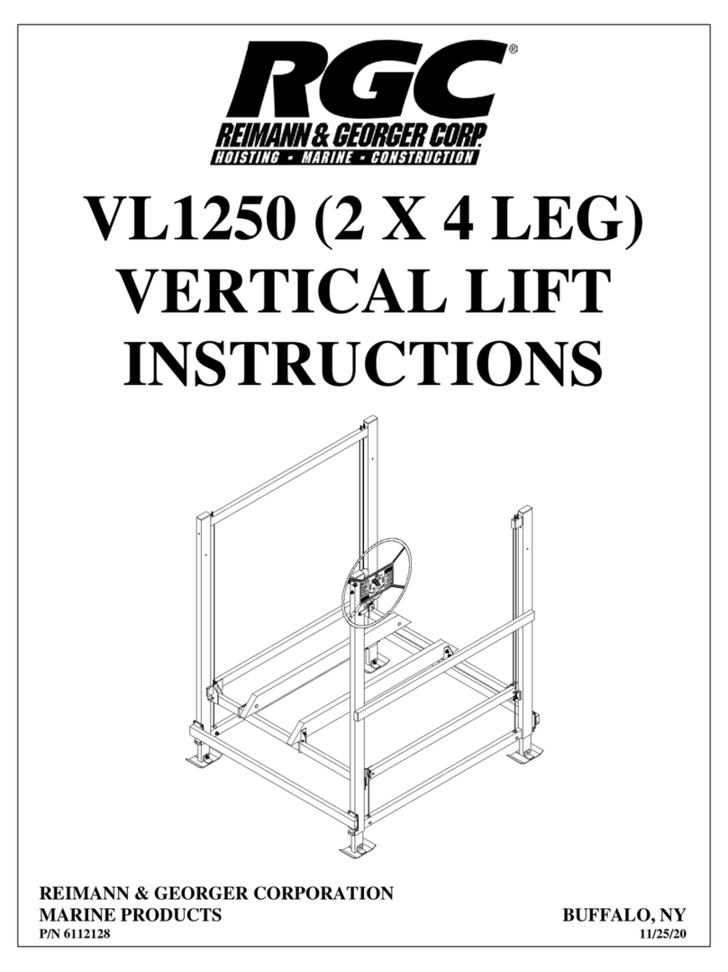 RGC VL1250 User manual