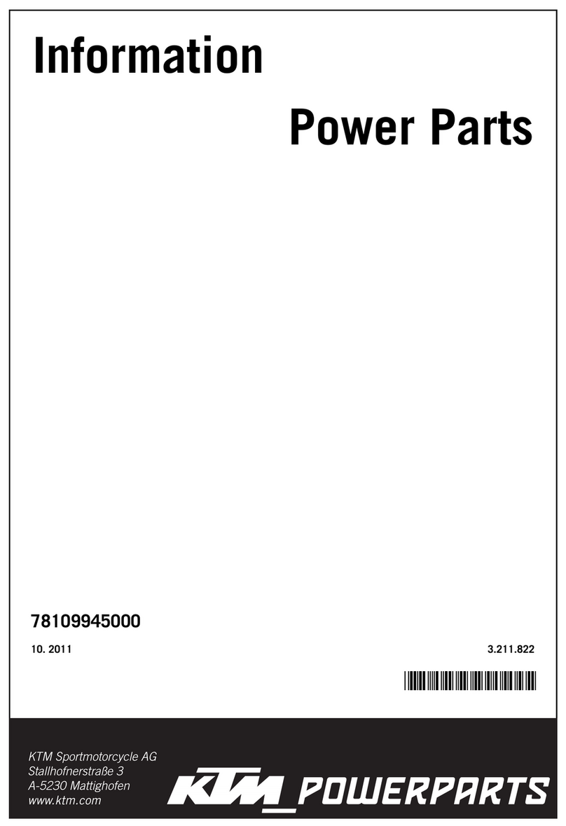 KTM Power Parts 78109945000 Information