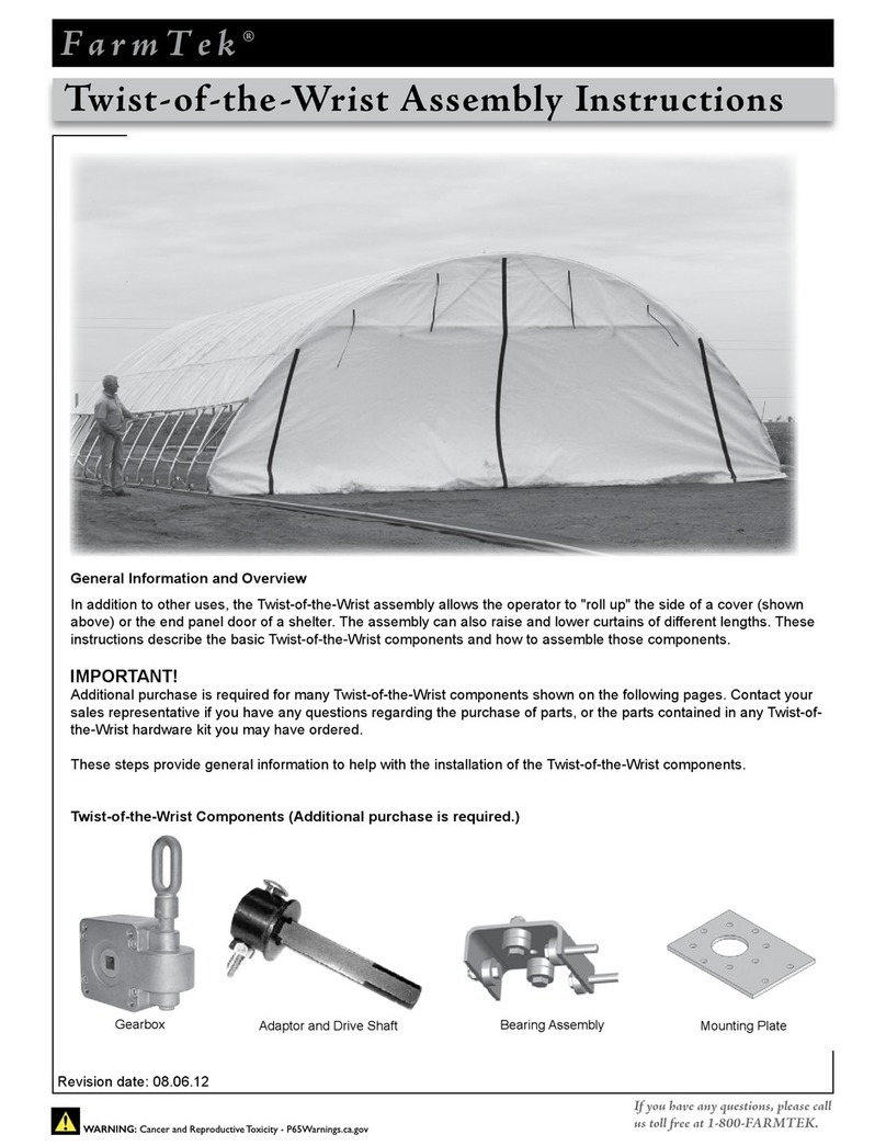FarmTek Twist-of-the-Wrist Assembly instructions