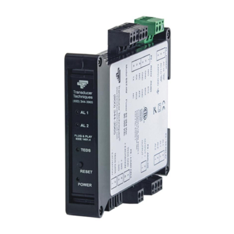 Transducer Techniques SST Operator's manual