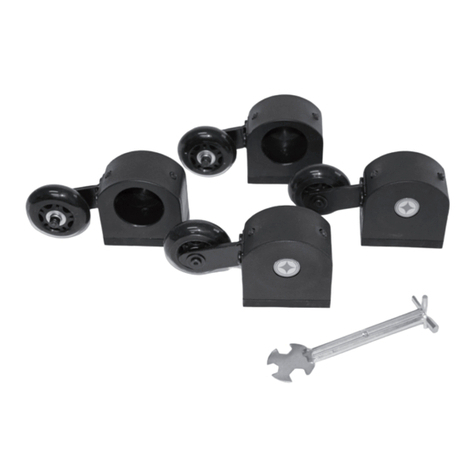 Merrithew High-Traction Reformer Feet owner's manual
