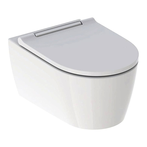 Geberit ONE 500202011 Care Instructions
