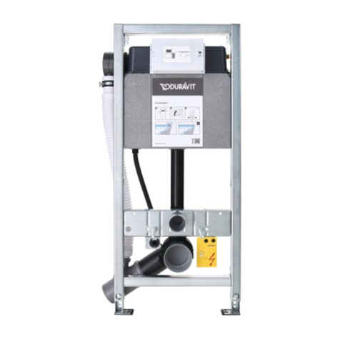 DURAVIT DuraSystem WD1004 000 000 User manual