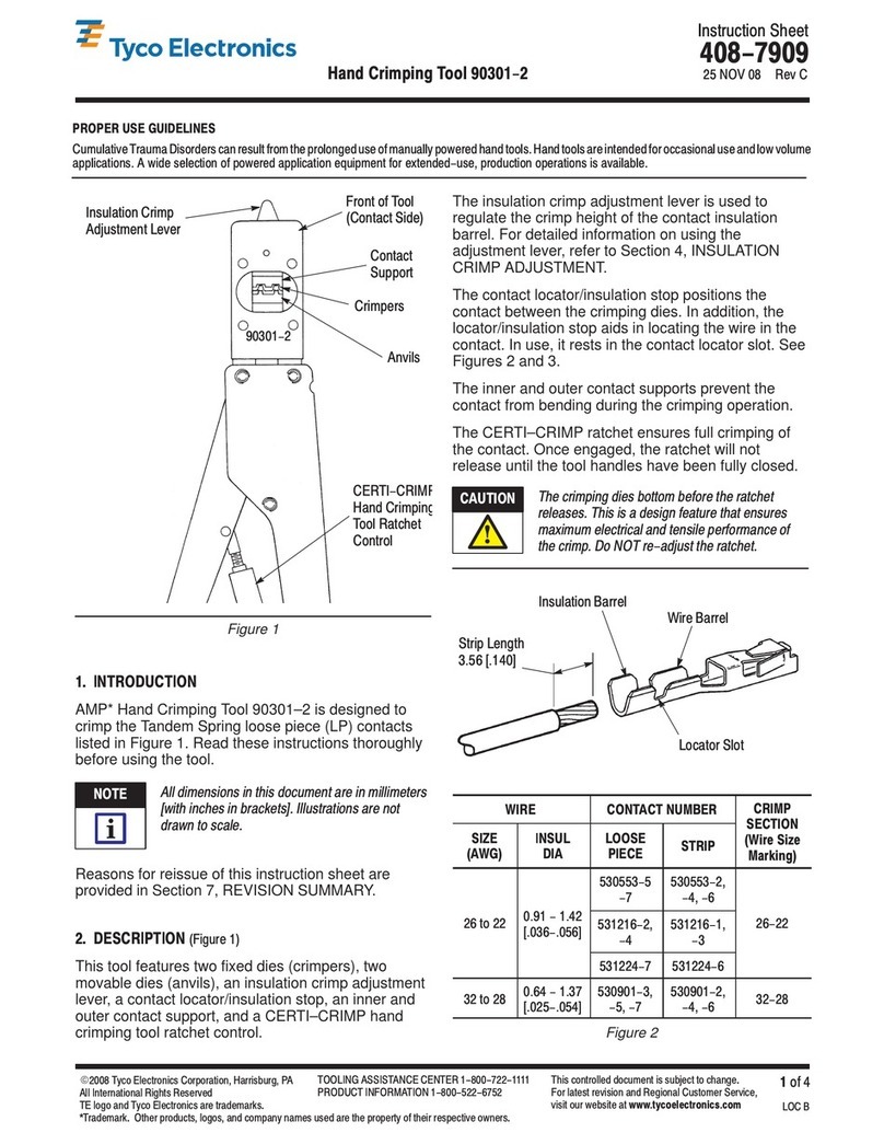 Tyco Electronics 90301-2 User manual