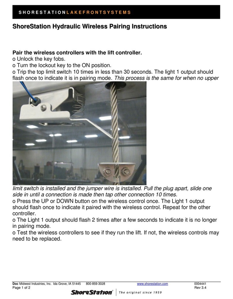ShoreStation Lakefront Systems User manual