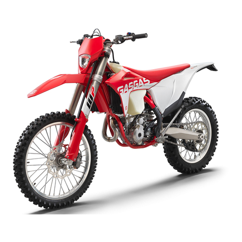 GAS GAS EC 350F User manual