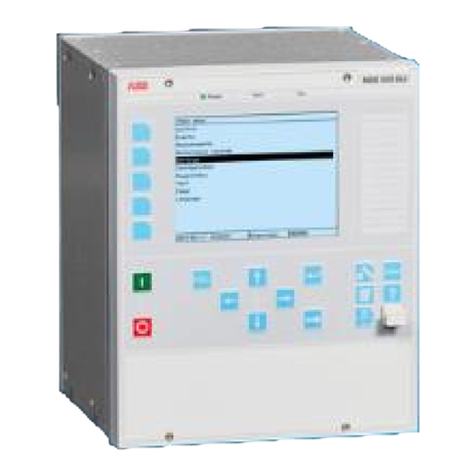 ABB Relion REB500 Instructions for use