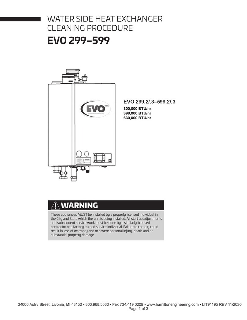 Hamilton Engineering EVO 299 quick start guide