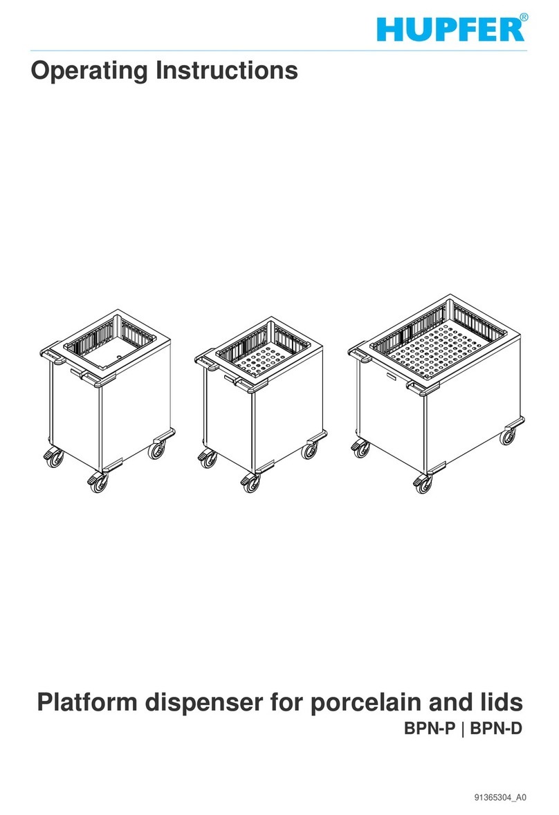 Hupfer BPN-P operating instructions