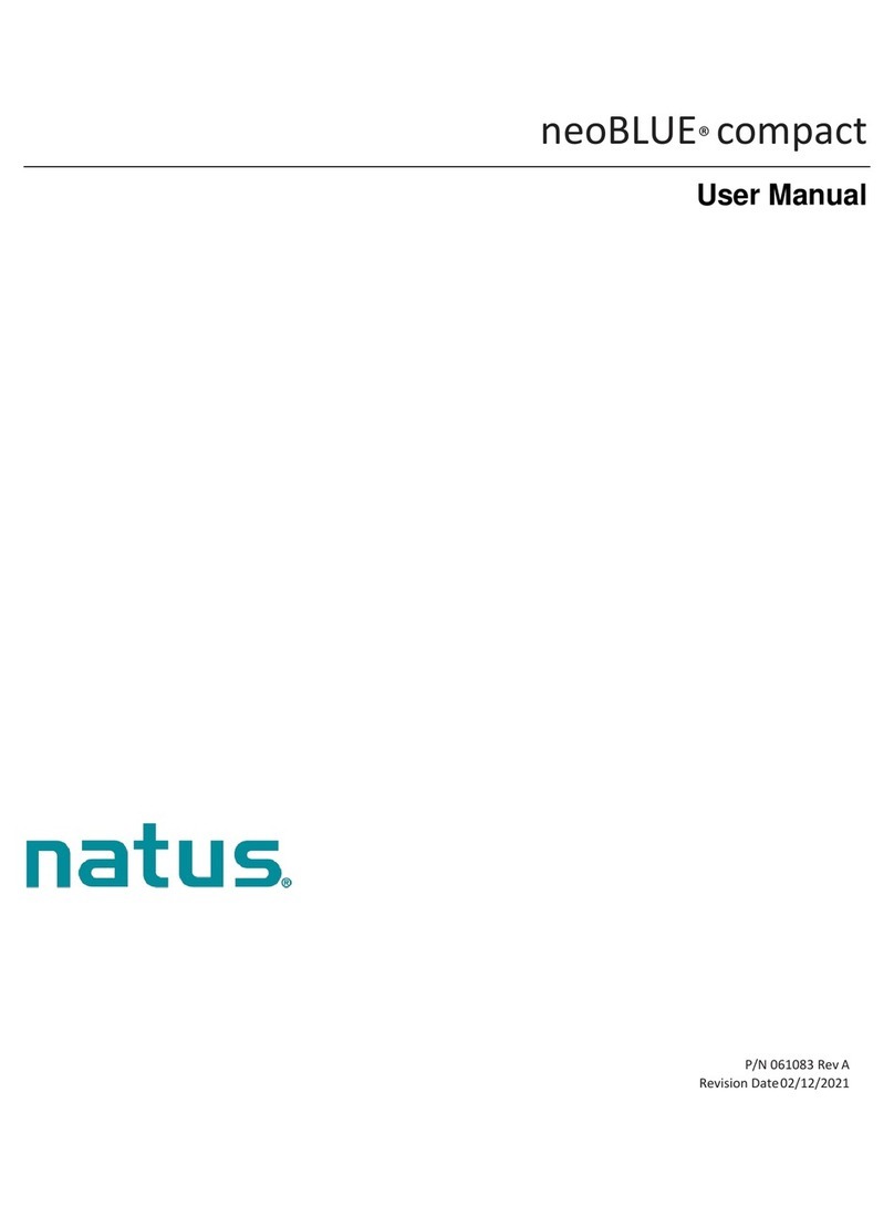 natus neoBLUE Compact User manual