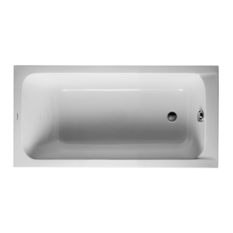 DURAVIT D-Code 700095 Mounting instructions DURAVIT D-Code 700095 Mounting instructions