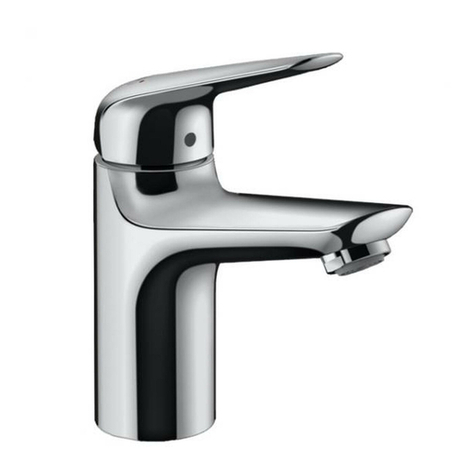 Hans Grohe Novus 100 71036000 Instructions for use/assembly instructions