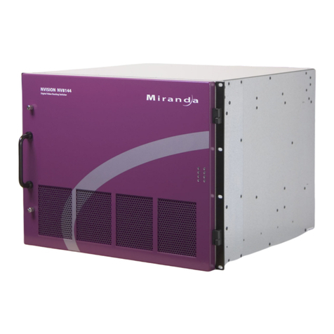 Miranda NV8500 Series User manual