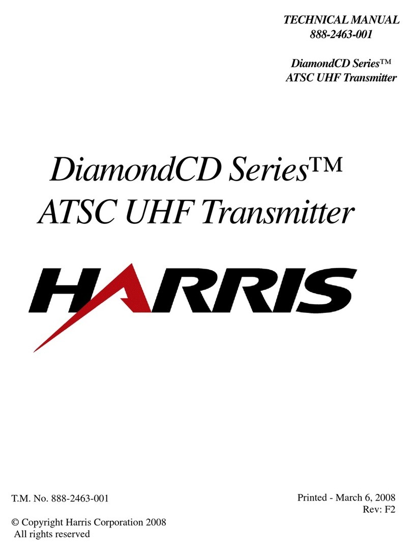 Harris DiamondCD Series User manual
